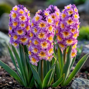 Гиацинт Пинк Перпл купить по цене от 2099р. в интернет-магазине «Посадика» с доставкой почтой в в Железногорске и по всей России – [изображение №1].